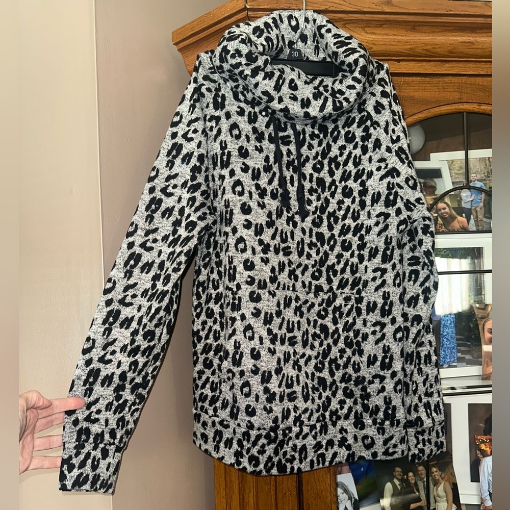 Derek Heart Black and Gray Leopard Top. MUST BE BUNDLED